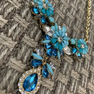 Blue necklace